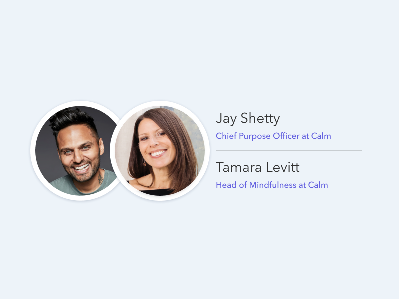 World Mental Health Day Fireside Chat with Jay Shetty & Tamara Levitt cover photo